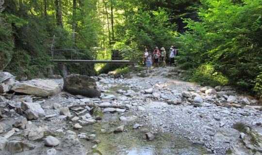Erich Zucchali / www.guideservice.at Rundwanderung Götzis in die Schluchten der Eiszeit