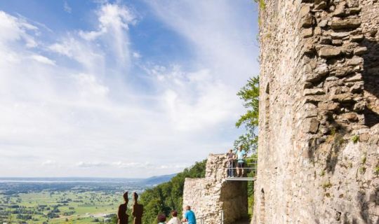 Blick über Nördliches Rheintal Blick über Nördliches Rheintal