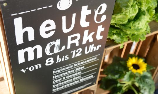 Marktfest im Zeichen der Nachhaltigkeit Wochenmarkt