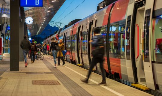 Bahnhof Hohenems Zug Bahnhof Hohenems Zug