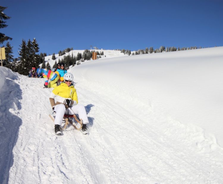 Rodeln in Laterns Rodeln in Laterns