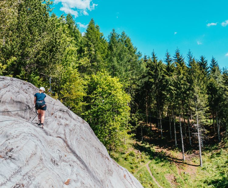 Via ferrata Latschau Via ferrata Latschau