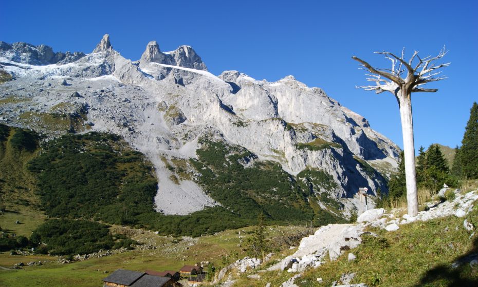 Drei Türme im Gauertal Drei Türme im Gauertal