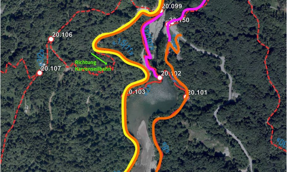 Aktuelle Situation Wanderwege Aktuelle Situation Wanderwege