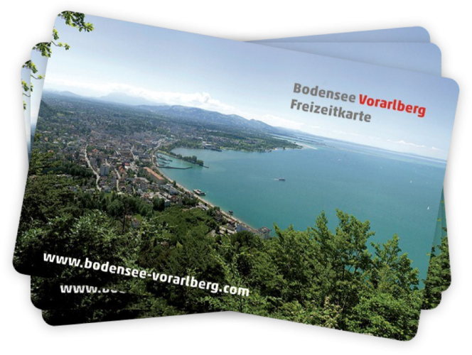 Bodensee-Vorarlberg Freizeitkarte Bodensee-Vorarlberg Freizeitkarte